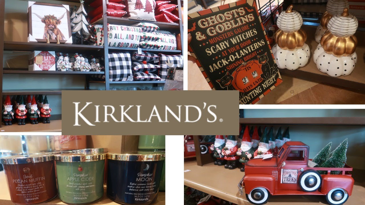 KIRKLANDS * CHRISTMAS DECOR & MORE YouTube