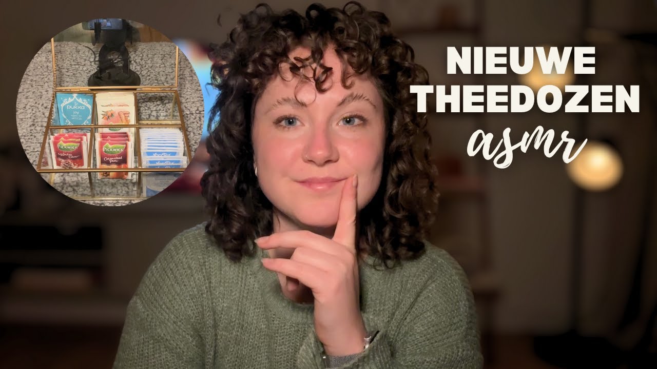 Cosy organizing ASMR - Theedozen indelen & zachte theegeluiden