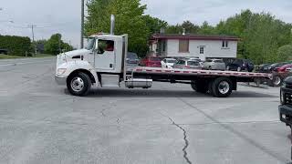 2010 - Kenworth T370 - Camion Plateforme (Flatbed Truck)