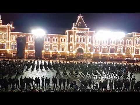 We Are Army Of The People And March Farewell Of Slavianka Victory Parade Rehearsal 2018