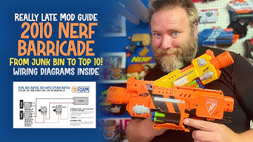2010 Nerf Barricade Inexpensive Mod Guide (2011 Gear Up Version)