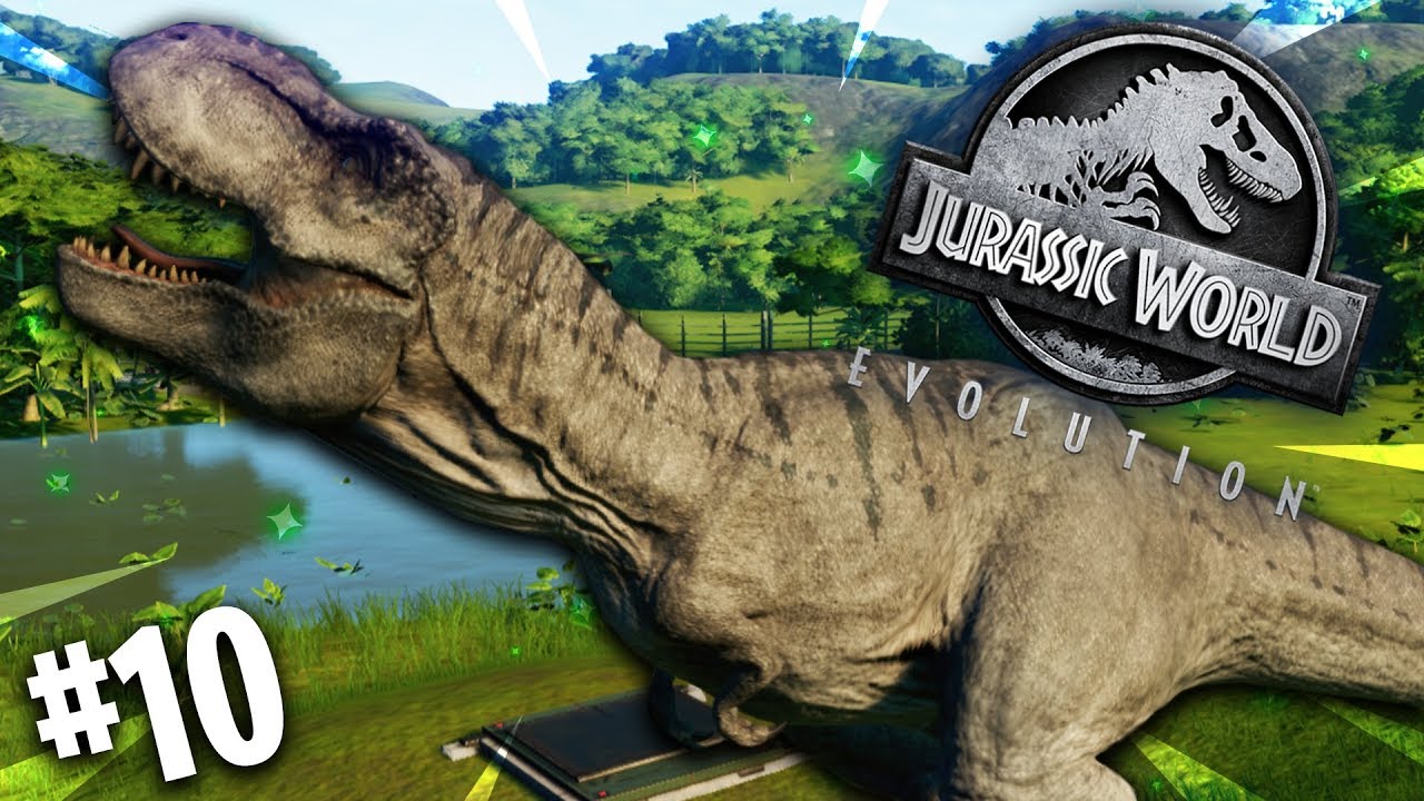 🦖 MAMY GO! *TYRANNOSAURUS REX* W NASZYM PARKU! | Jurassic World Evolution #10 polska hd
