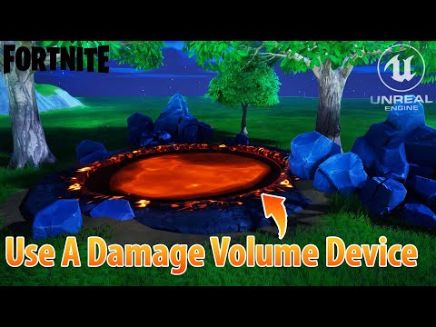 How To Use The Damage Volume Device In UEFN
