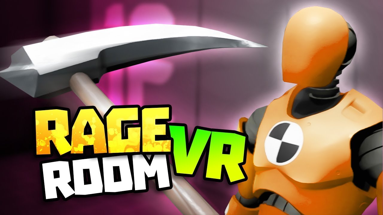 HUGE SCYTHE IN FREE MODE - Rage Room VR Gameplay #3 - VR HTC Vive ...
