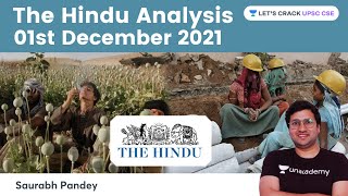 The Hindu Newspaper Editorial Analysis 01st Dec 2021  Current Affairs  Upsc Cse  Saurabh Pandey