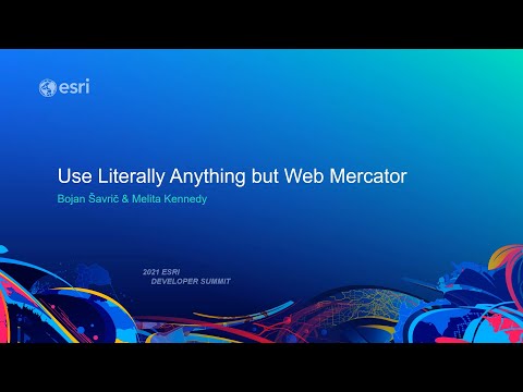 Use Literally Anything but Web Mercator