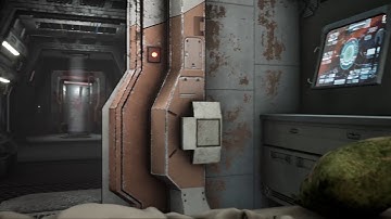 UE4 Space Scene