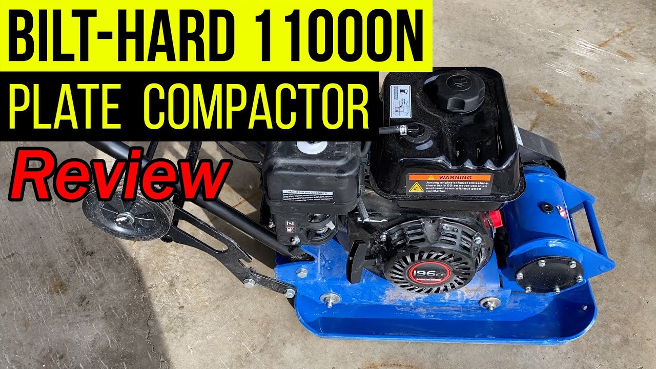 Обзор виброплиты Bilt Hard 11000N с Amazon