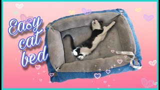 How To Make a Cat Bed (Quick & Easy)