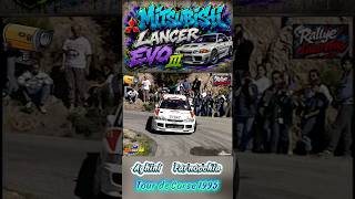Mitsubishi lancer Evo III #rallye #mitsubishilancer #mitsubishilancerevo #automobile