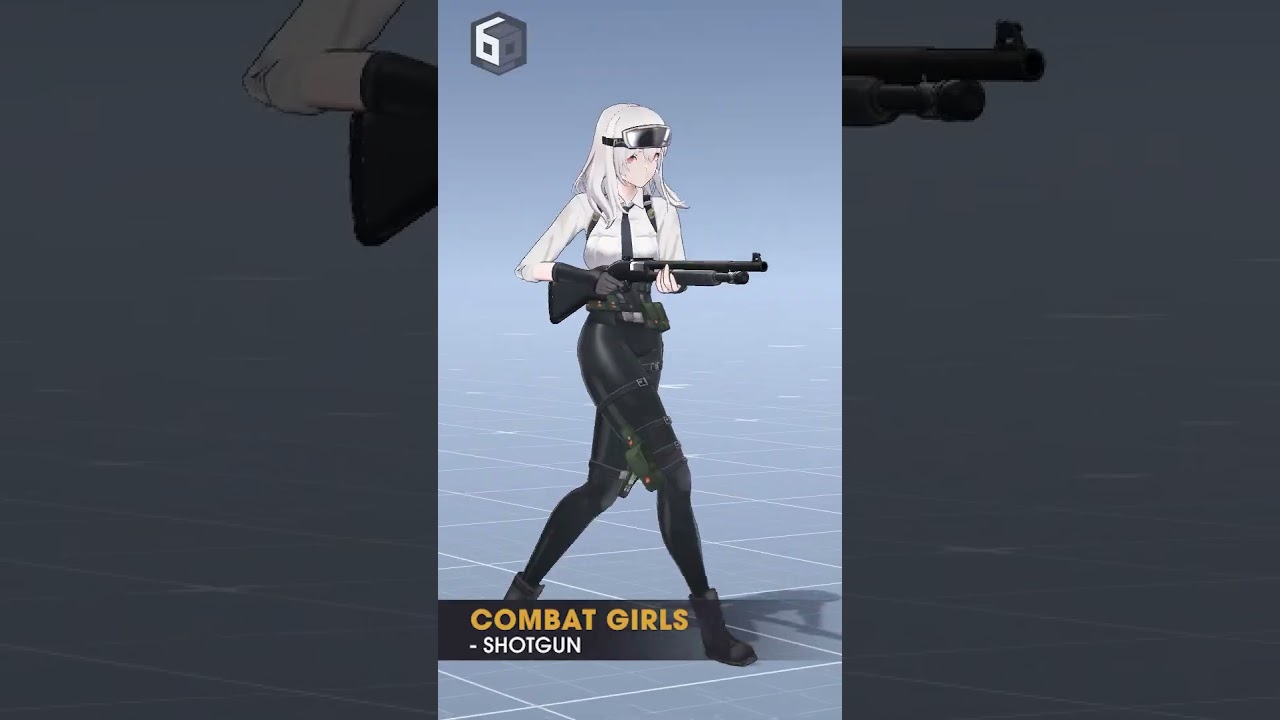 CombatGirls RifleCharacterPack, video preview 4