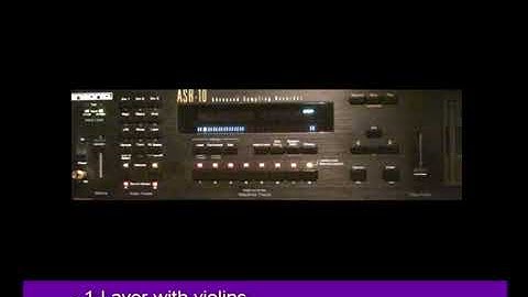 Ensoniq ASR 10 bidirectional loops