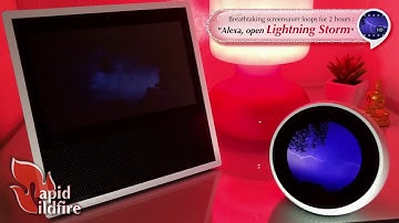 Best Skills for Alexa: Ambient Thunderstorm on Echo Show and Echo Spot