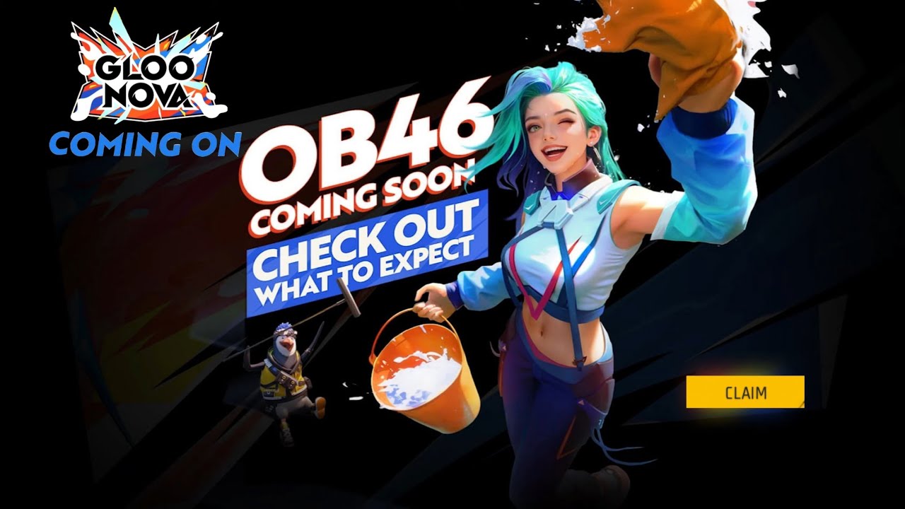 LILA CHARACTER ABILITY|GLOO NOVA EVENT FULL DETAILS-OB46 UPDATE FREE FIRE 💀🔥