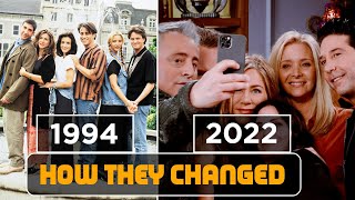 Friends Tv Show 1994 Season 1-10 Cast Then And Now 2022 How They Changed
