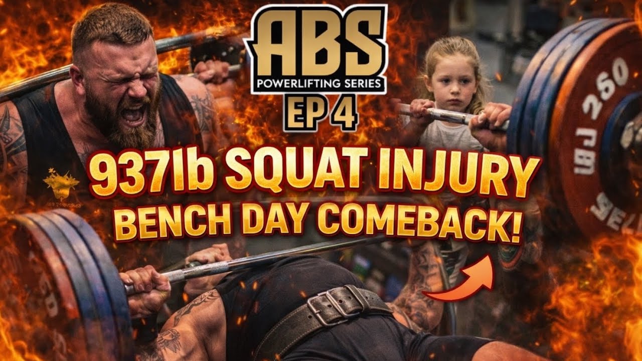 937lb Squat Day Changes Everything | First Bench Session Back | Clash of Titans Prep Ep. 4