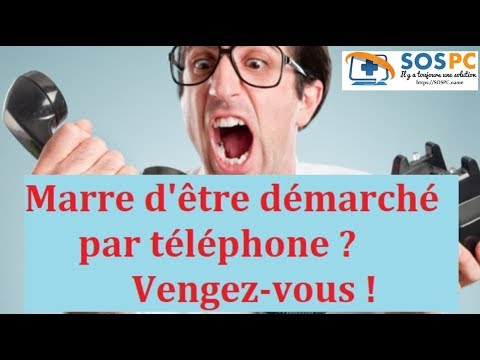 Marre d'être démarché par téléphone ? Vengez-vous !