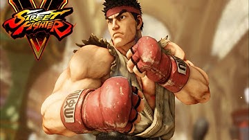 Street Fighter 5: Story Mode - Ryu Full Gameplay Walkthrough (Street Fighter 5)