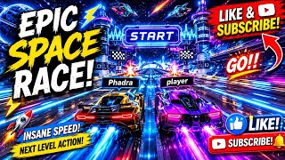 Car Race 🔥 - 🚀 EPIC SPACE RACE! Can I Reach the Finish Line First? screenshot 3