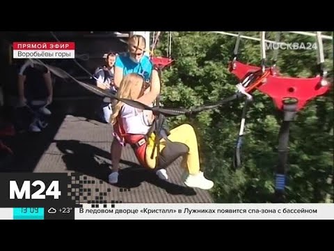 Тарзанка на воробьевых горах Тарзанка на воробьевых горах