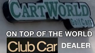 CLUB CAR Golf Cart Dealer near ON TOP OF THE WORLD