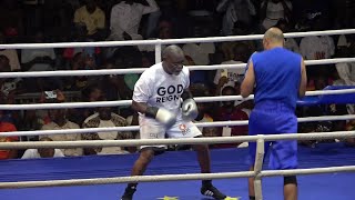 Azumah Nelson vs Irchad Razaaly's full fight at Diplo Rumble Boxing image