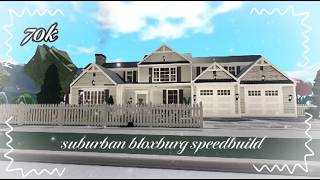 70K Suburban Family Roleplay Home Exterior Speedbuild