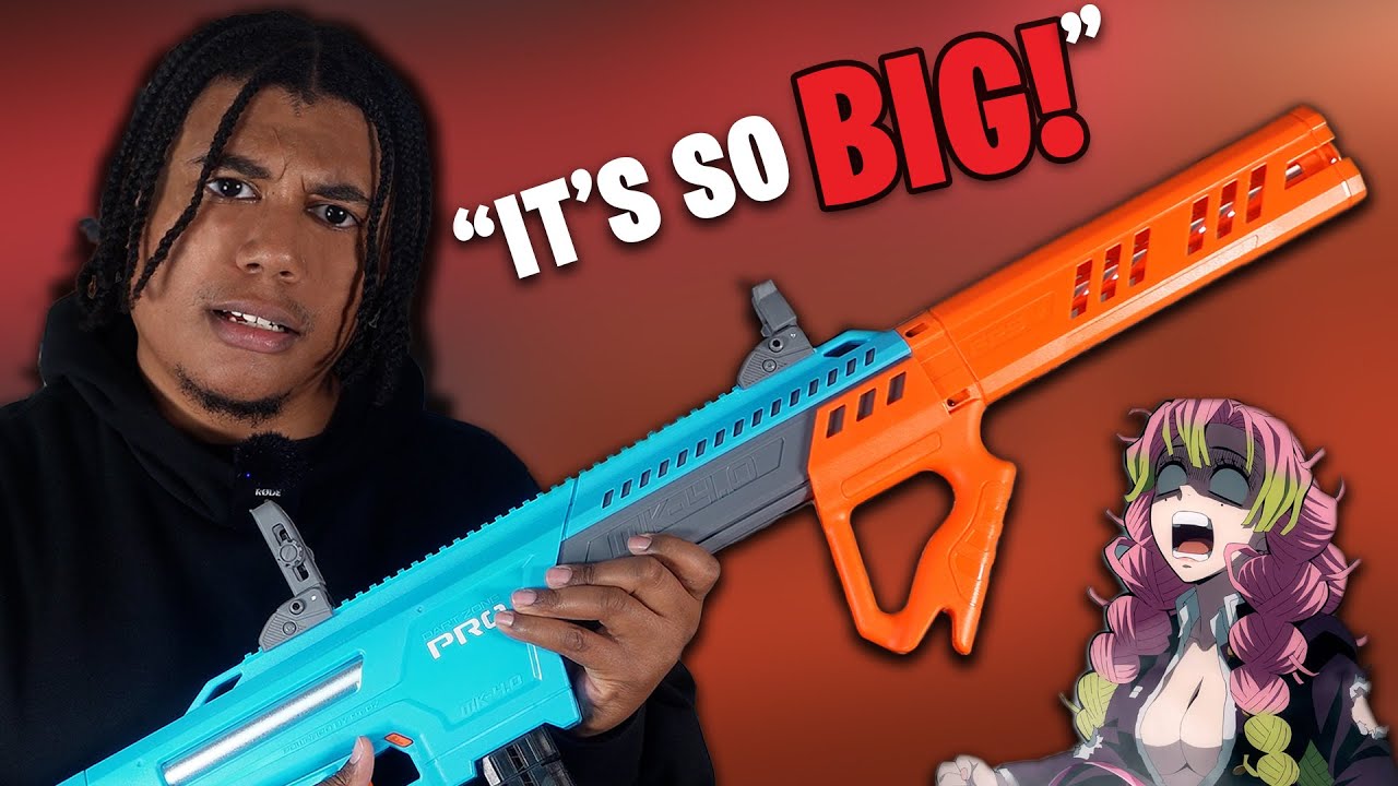 The DART ZONE PRO MK4 is the ONLY Blaster That's Bigger Than My