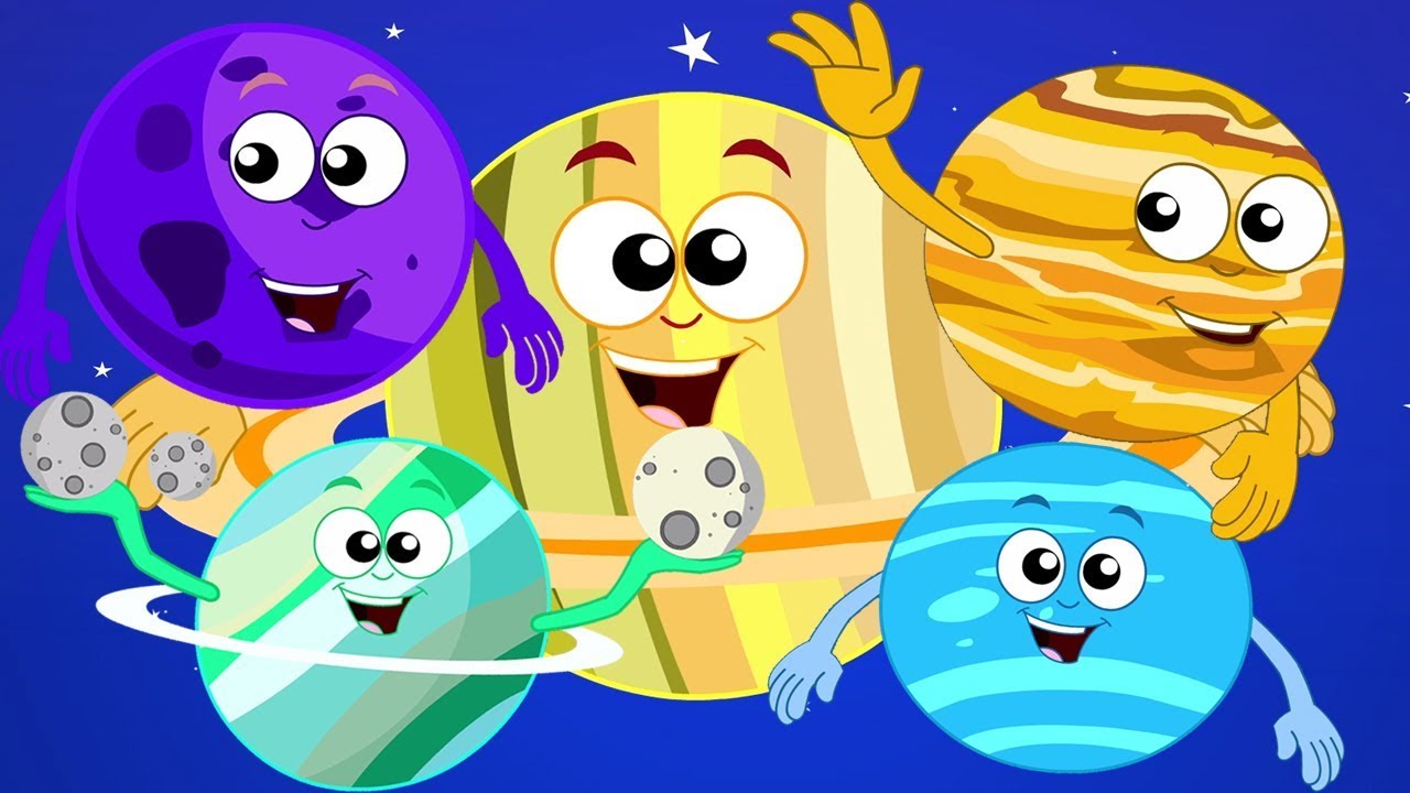 chanson des planètes | système solaire | apprendre les planètes noms | Planets rimes | Planet Song