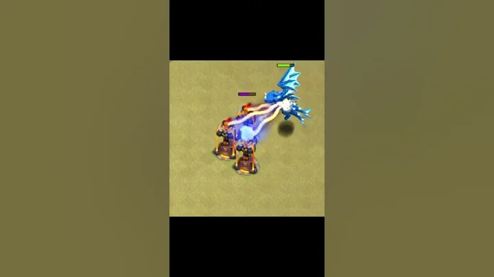 How Many Electro Dragon Destroy 3 inferno Tower #shorts #short #clashofclans