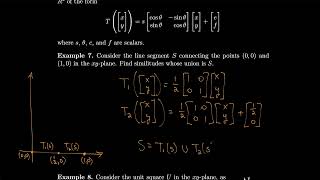 Linear Algebra 10.11 Fractals