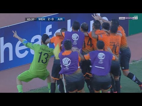 أهداف مباراة الوحدة السوري 2-1 القوة الجوية العراقي | ذهاب نصف نهائي كأس الاتحاد الآسيوي 2017