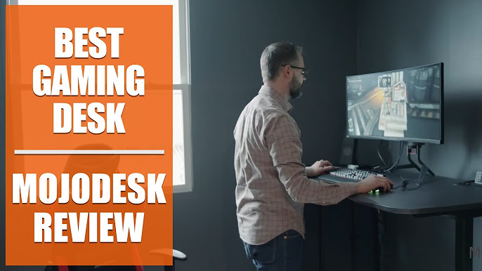 Best PC Gaming Standing Desk  Mojo Gamer Pro Sit-Stand Desk