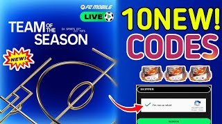 ⚠️ SURPRISE ⚠️ FC MOBILE REDEEM CODES 2026 - FC MOBILE CODES 2026 