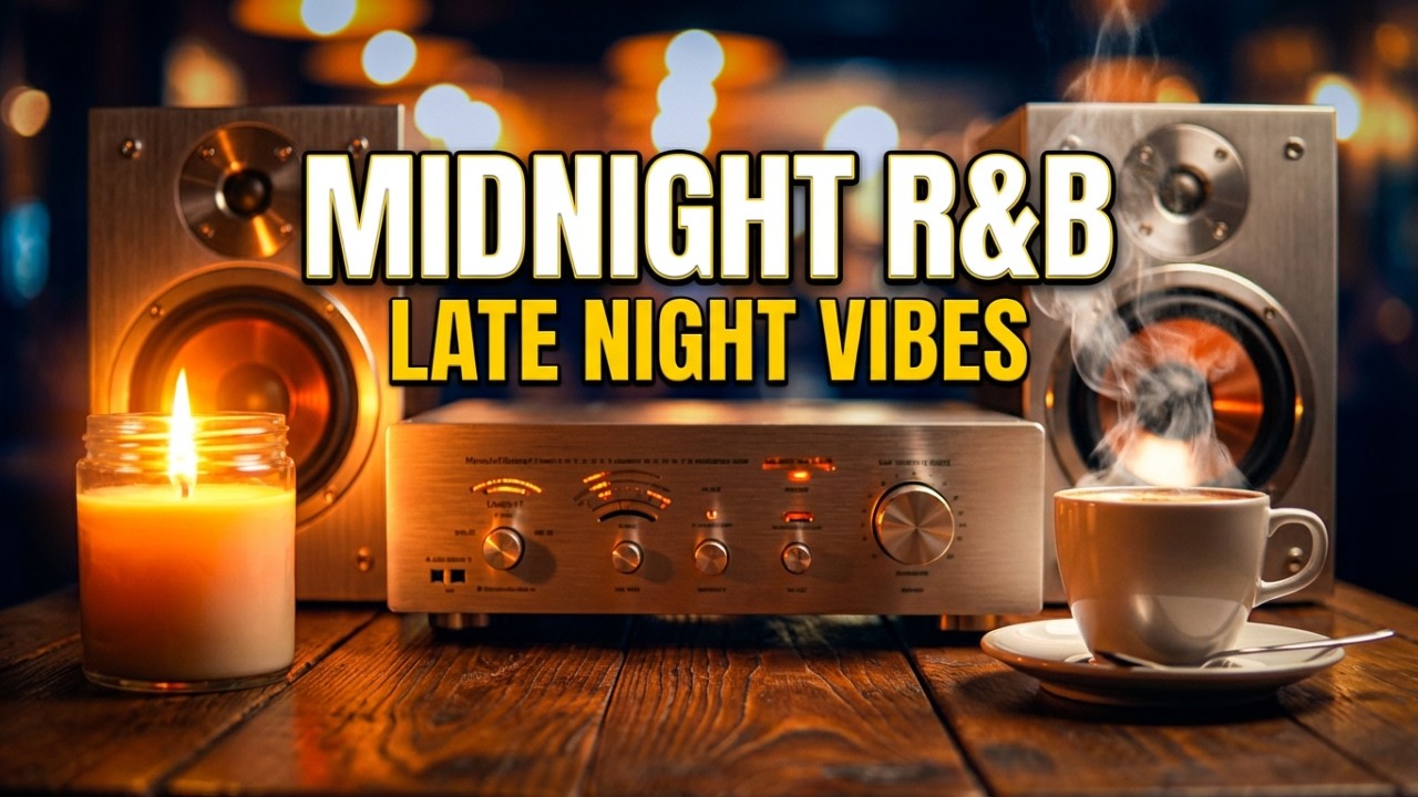 Late Night Mood Soulful R&B 🌃 Cozy Bedroom Setup for Relaxation & Deep Focus ✨
