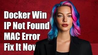 Docker Windows 7: Could not find matching IP for MAC address error