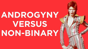 The difference between ANDROGYNY and NON-BINARY