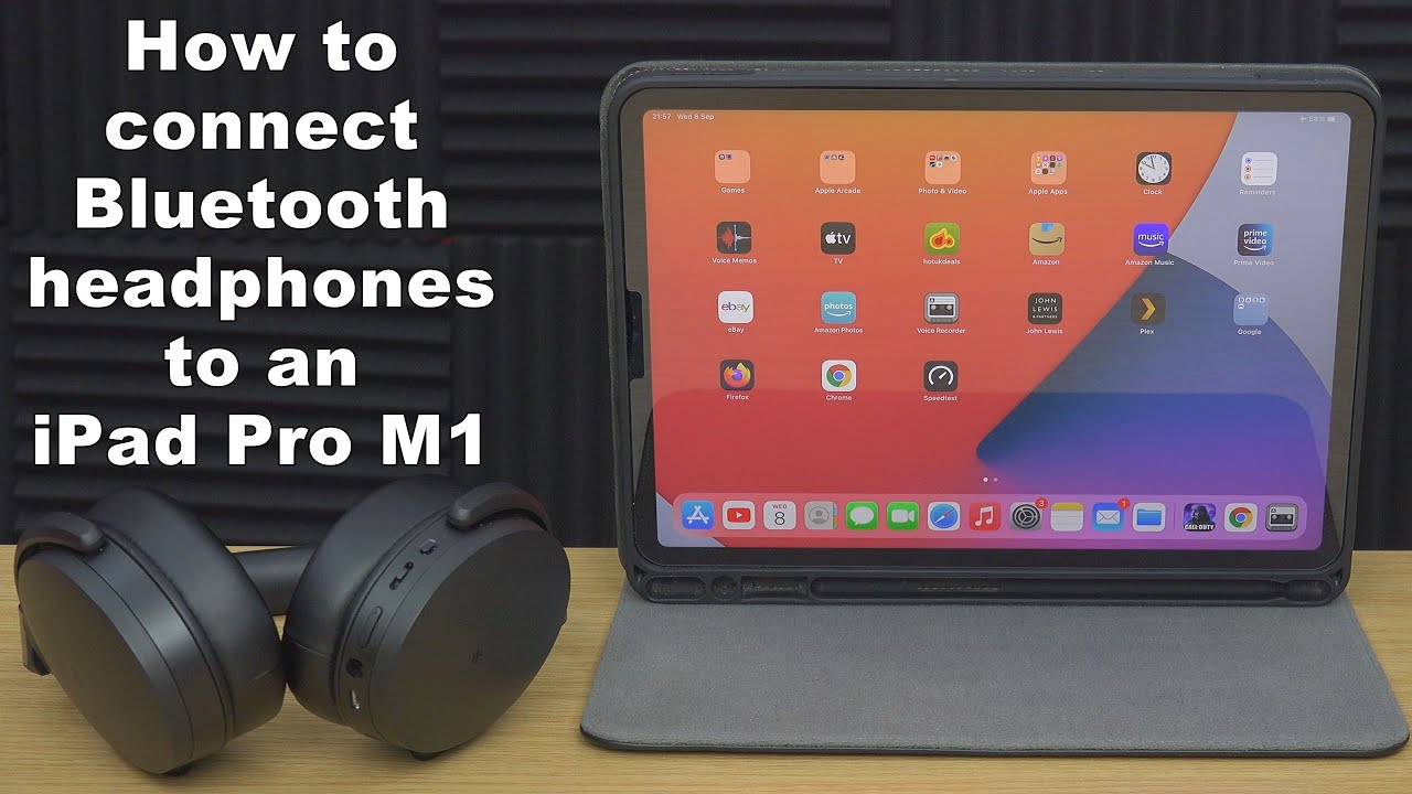 How To Connect Wired Headphones To iPad Pro M1 2021 Using An Apple USB-C To  Headphone Jack Adapter - YouTube