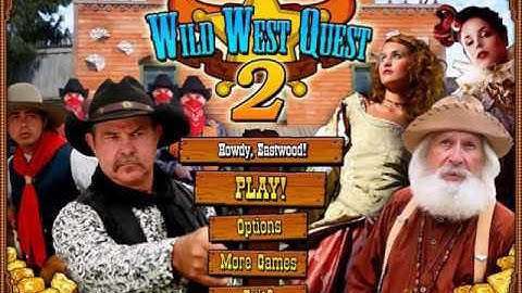 Wild West Quest 2 - Main Menu