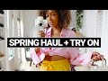 SPRING TRY ON!!  HOW TO BUILD A CAPSULE WARDROBE FOR VACATION