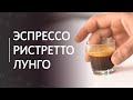 Вариации эспрессо: ристретто и лунго