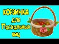 КОРЗИНОЧКА ДЛЯ ПАСХАЛЬНЫХ ЯИЦ ИЗ ПЛАСТИКОВОЙ БАНКИ. КОРЗИНКА ДЛЯ ПАСХАЛЬНЫХ ЯИЦ СВОИМИ РУКАМИ