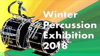 Edison Winter Percussion Exhibition Performance