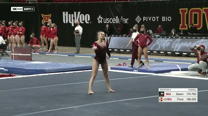 Laura Cooke (Iowa State) 2021 Floor