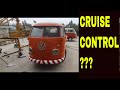 WORKING ON SPLIT WINDOW VW type 2 Cruise control mirror restore