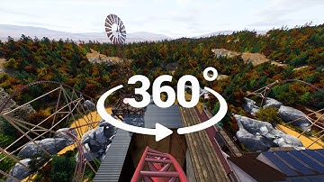 NoLimits 2 | Backspin (VR 360°) | Intamin Vertical Launch Coaster | FVD++