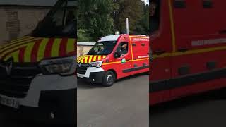 Départ du VSAV 01 Rouen Gambetta #sdis76 #pompiers