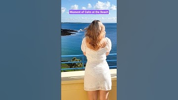 🌞 Beach Vibes on the Balcony 🌊 OOTD #SummerGirl Sheer White Daisy Babydoll Mini Dress #petitefashion