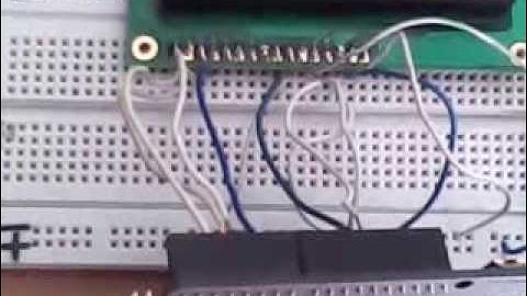 ARDUİNO İLE LCD KAYAN YAZI