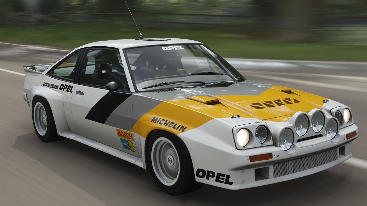 1984 Opel Manta B 400 | Forza Horizon 4 | PURE SOUND | 4K - YouTube